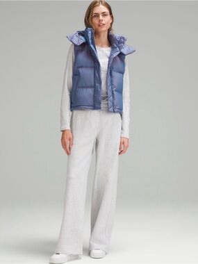 lululemon athletica Blue Puff Vest